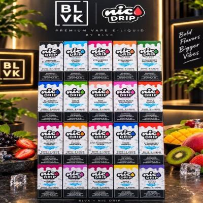 BLVK Nic Drip Strawberry Peach 35 MG 30ml