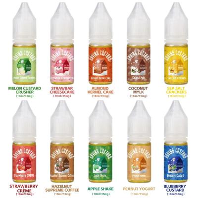 Raving Custard Saltnic E-Lequid 35mg 10ml